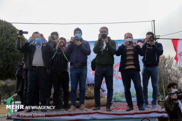 ‏برگزاری مراسم تشییع و تدفین شهدای گمنام در دانشگاه فرهنگیان کردستان