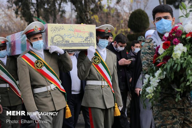 ‏برگزاری مراسم تشییع و تدفین شهدای گمنام در دانشگاه فرهنگیان کردستان