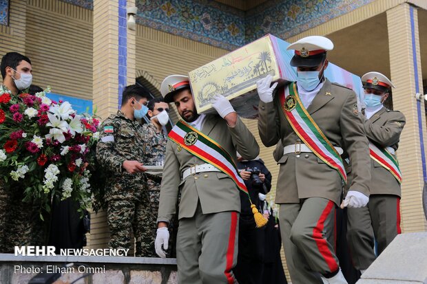 ‏برگزاری مراسم تشییع و تدفین شهدای گمنام در دانشگاه فرهنگیان کردستان