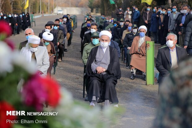 ‏برگزاری مراسم تشییع و تدفین شهدای گمنام در دانشگاه فرهنگیان کردستان