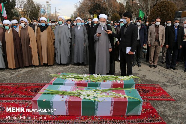 ‏برگزاری مراسم تشییع و تدفین شهدای گمنام در دانشگاه فرهنگیان کردستان