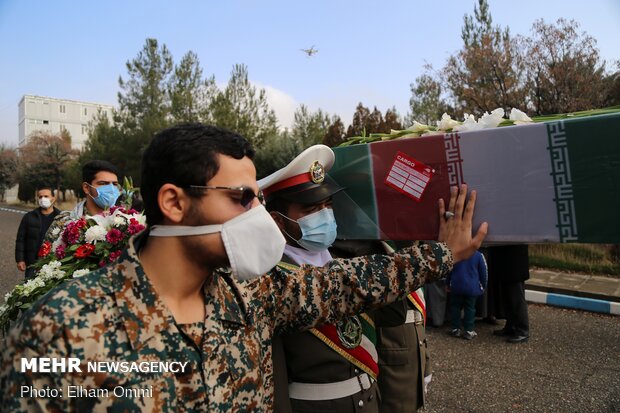 ‏برگزاری مراسم تشییع و تدفین شهدای گمنام در دانشگاه فرهنگیان کردستان