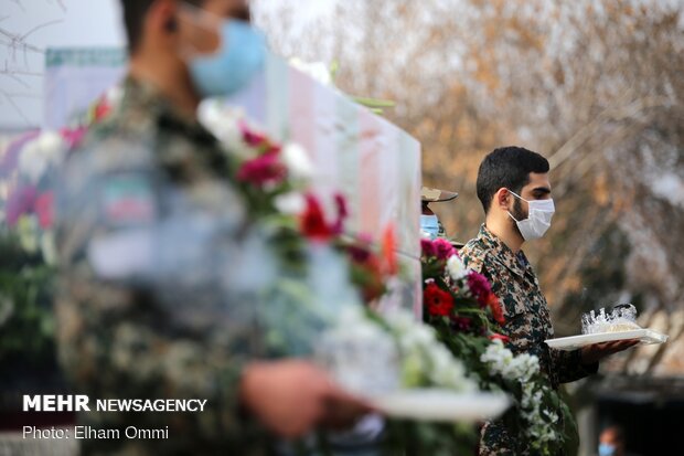 ‏برگزاری مراسم تشییع و تدفین شهدای گمنام در دانشگاه فرهنگیان کردستان