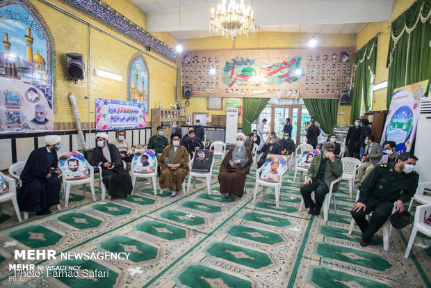 بازدید آیت الله عابدینی از قرارگاه جهادی حضرت زینب (س)