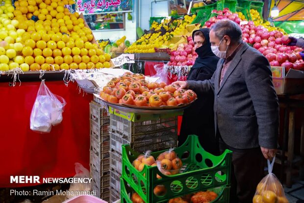 بازار شب یلدای زنجان