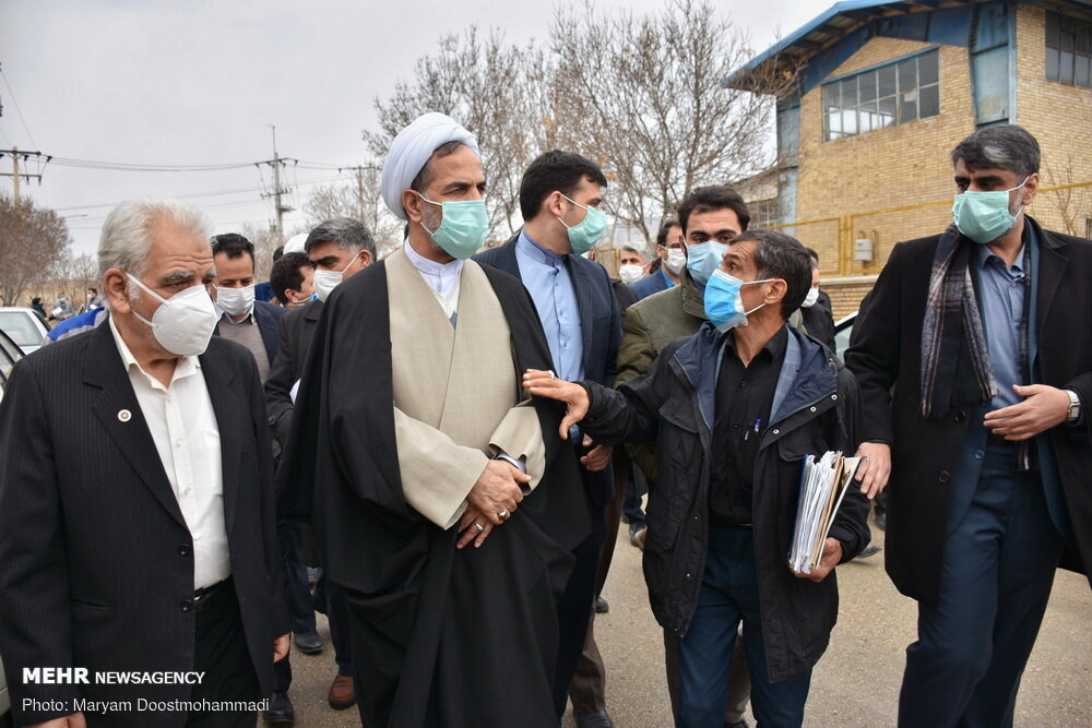 بازدید رئیس کل بازرسی کشور از شهرکهای صنعتی بجنورد بازدید رئیس کل بازرسی کشور از شهرکهای صنعتی بجنورد