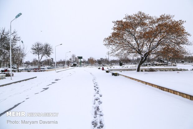 طبیعت برفی بجنورد