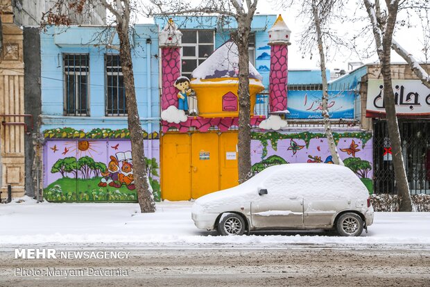 طبیعت برفی بجنورد