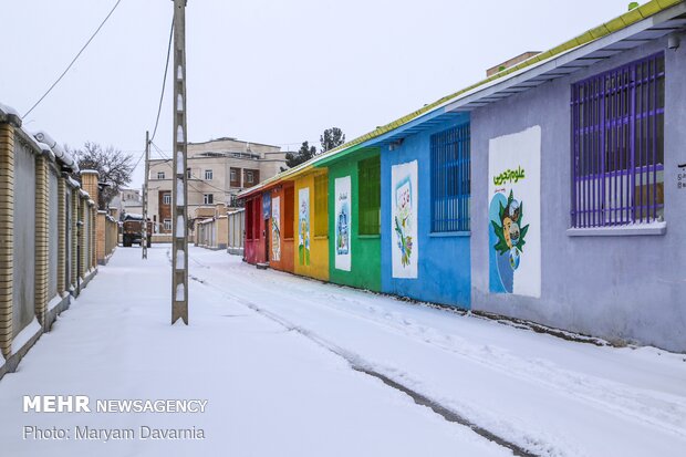 طبیعت برفی بجنورد