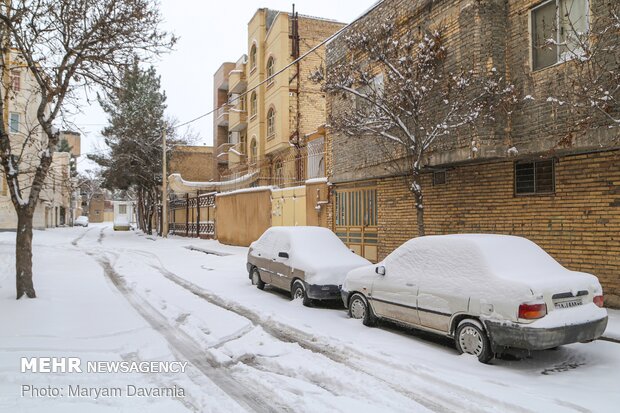 طبیعت برفی بجنورد