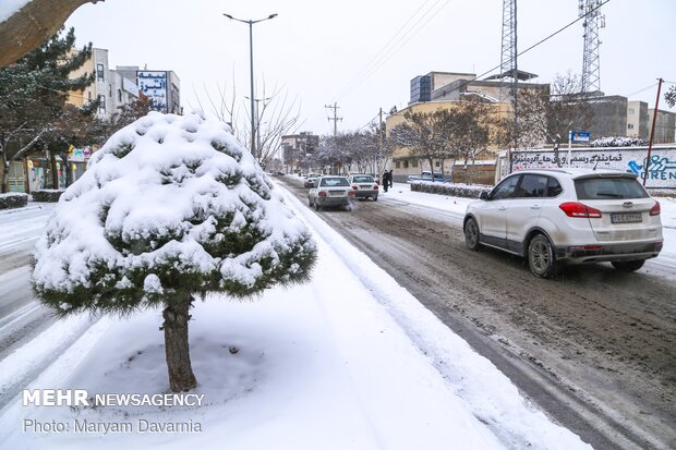 طبیعت برفی بجنورد