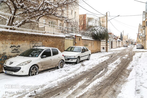 طبیعت برفی بجنورد