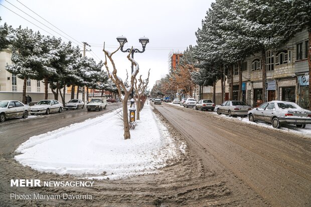 طبیعت برفی بجنورد