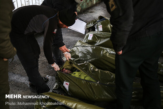 تشخیص هویت کوهنوردان فوت شده در حادثه سقوط بهمن در ارتفاعات شمال تهران