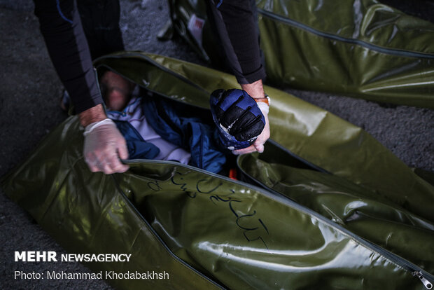 تشخیص هویت کوهنوردان فوت شده در حادثه سقوط بهمن در ارتفاعات شمال تهران