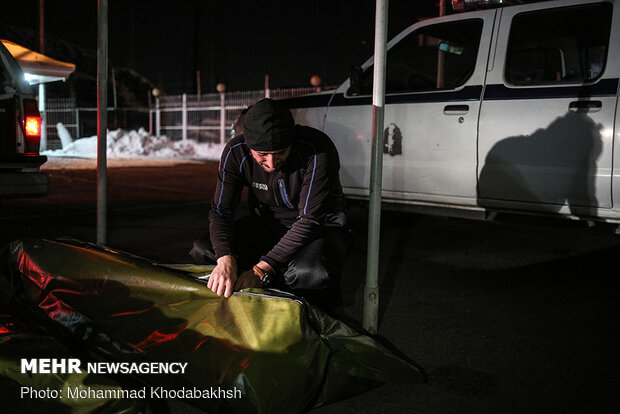 تشخیص هویت کوهنوردان فوت شده در حادثه سقوط بهمن در ارتفاعات شمال تهران