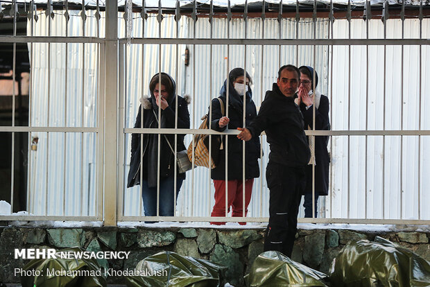 تشخیص هویت کوهنوردان فوت شده در حادثه سقوط بهمن در ارتفاعات شمال تهران