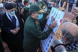 Yezd kentinde Şehit General Kasım Süleymani anıldı