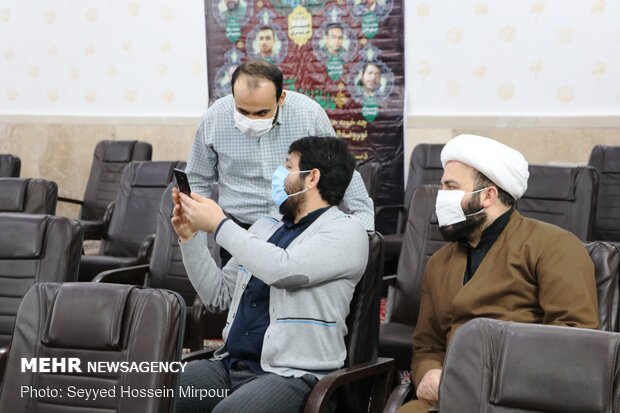 نشست خبری حجت‌الاسلام مجتبی مهدوی ارفع رئیس مرکز رسیدگی به امور مساجد خراسان رضوی