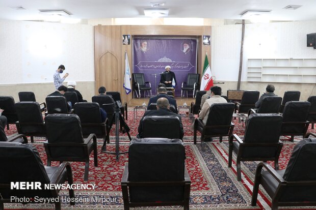نشست خبری حجت‌الاسلام مجتبی مهدوی ارفع رئیس مرکز رسیدگی به امور مساجد خراسان رضوی