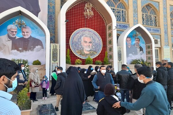 روایتگری همسنگر شهید حاج قاسم سلیمانی در جمع مردم کرمان