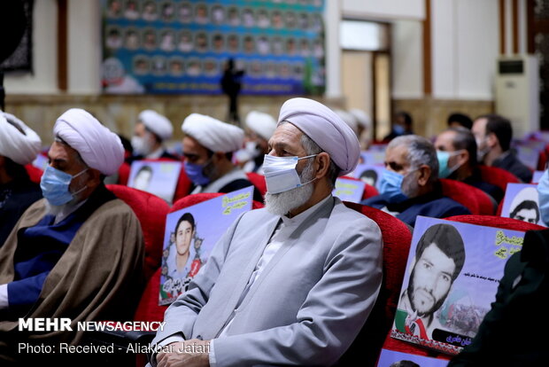 مراسم بزرگداشت سالگرد شهادت سرداران جبهه مقاومت در گرگان