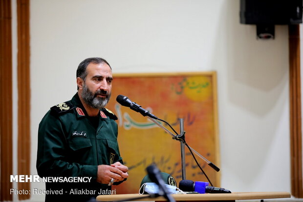 مراسم بزرگداشت سالگرد شهادت سرداران جبهه مقاومت در گرگان