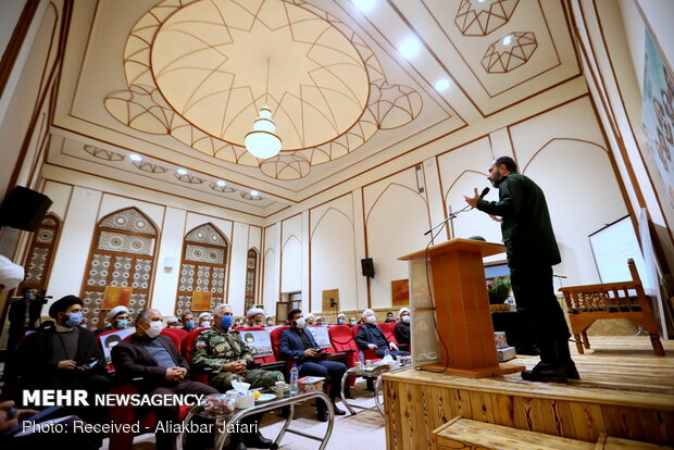 مراسم بزرگداشت سالگرد شهادت سرداران جبهه مقاومت در گرگان