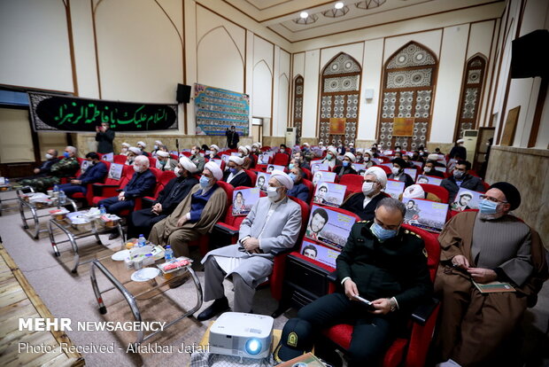 مراسم بزرگداشت سالگرد شهادت سرداران جبهه مقاومت در گرگان