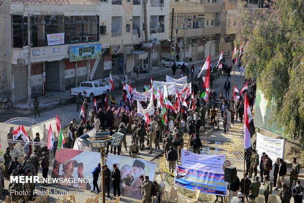 Martyrdom anniversary of martyrs of resistance held in Syria 