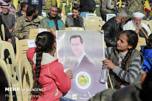 Martyrdom anniversary of martyrs of resistance held in Syria 