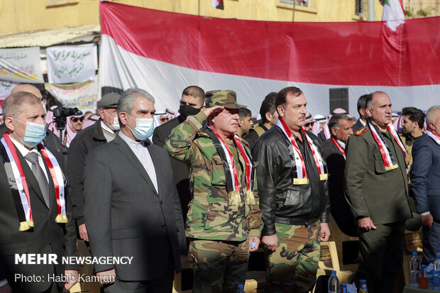 Martyrdom anniversary of martyrs of resistance held in Syria 