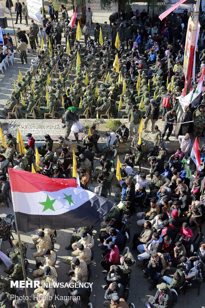 Suriye'de Şehit General Süleymani anıldı