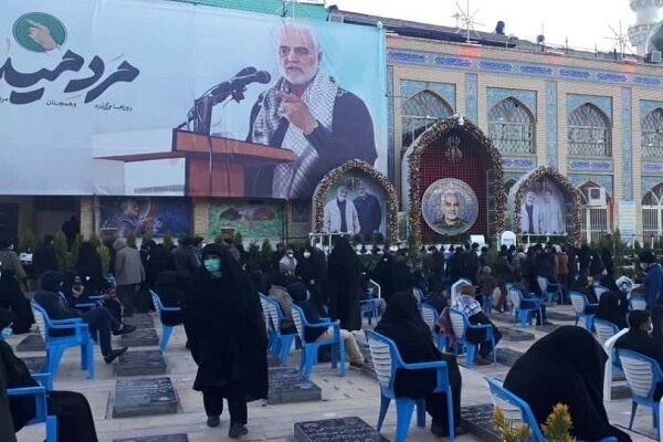 مداحی میثم مطیعی در جوار مزار سردار دل ها