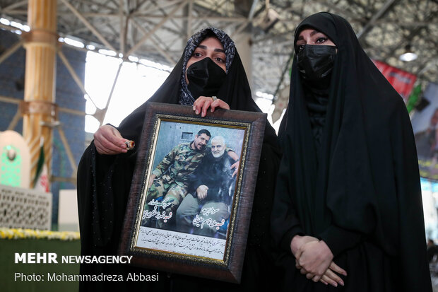 1st martyrdom anniversary of Gen. Soleimani marked in Tehran