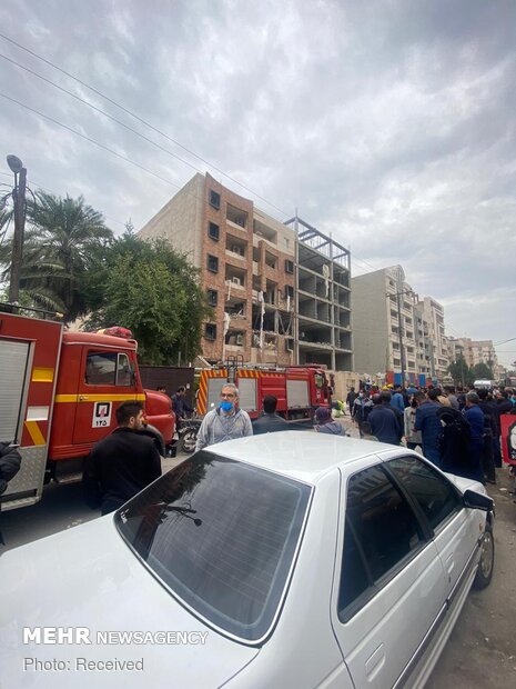 انفجار منزل مسکونی در کیانپارس اهواز