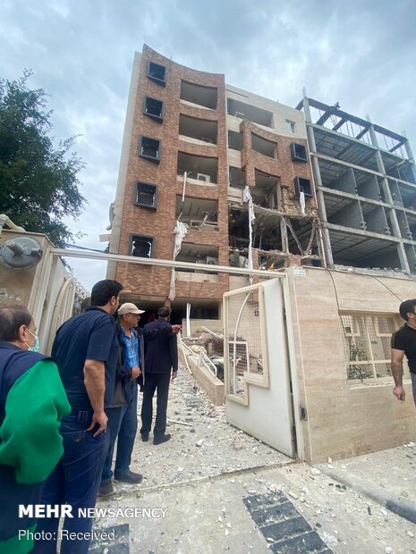 انفجار منزل مسکونی در کیانپارس اهواز