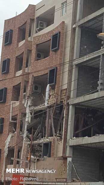 انفجار منزل مسکونی در کیانپارس اهواز