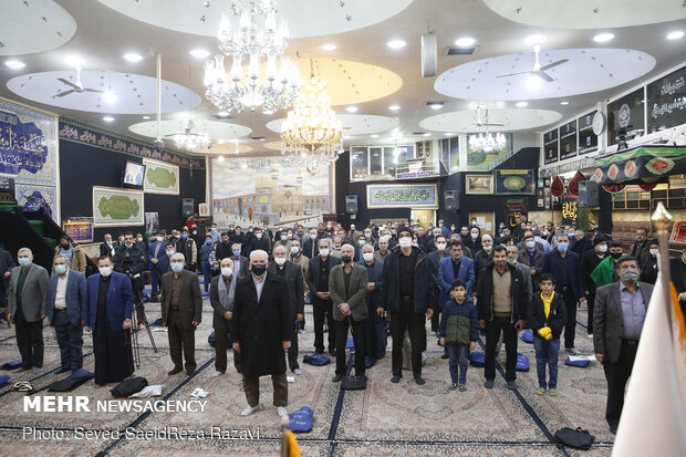 مراسم اولین سالگرد شهادت دو سردار رشید مقاومت اسلامی در دولت آباد تهران