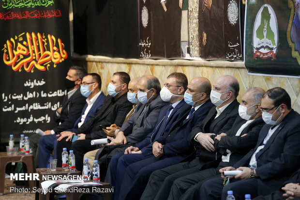 مراسم اولین سالگرد شهادت دو سردار رشید مقاومت اسلامی در دولت آباد تهران