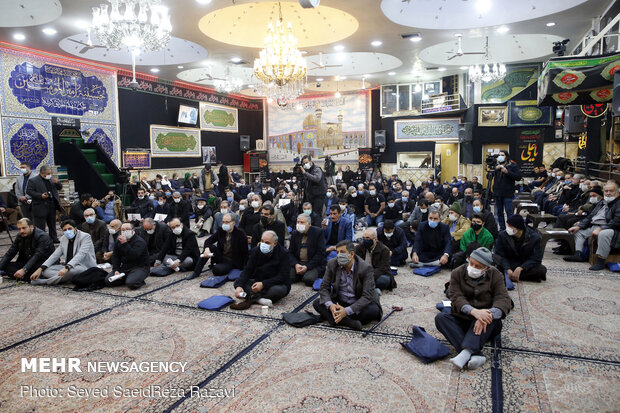 مراسم اولین سالگرد شهادت دو سردار رشید مقاومت اسلامی در دولت آباد تهران