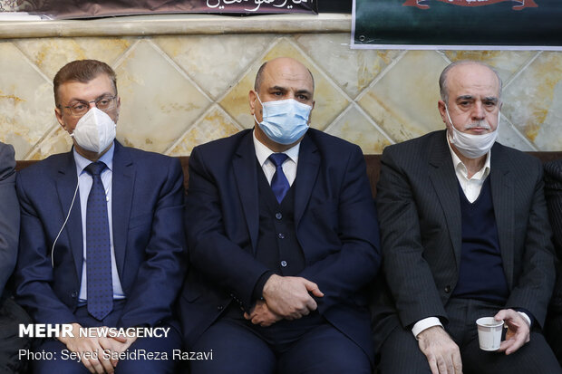 مراسم اولین سالگرد شهادت دو سردار رشید مقاومت اسلامی در دولت آباد تهران