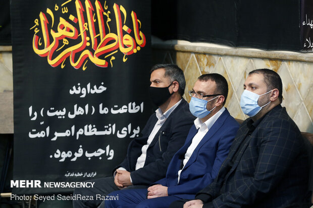 مراسم اولین سالگرد شهادت دو سردار رشید مقاومت اسلامی در دولت آباد تهران
