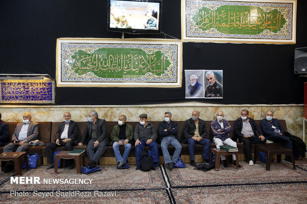 مراسم اولین سالگرد شهادت دو سردار رشید مقاومت اسلامی در دولت آباد تهران