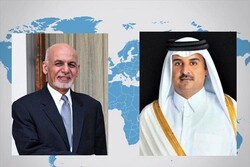 رئیس‌جمهور افغانستان با امیر قطر تلفنی گفتگو کرد