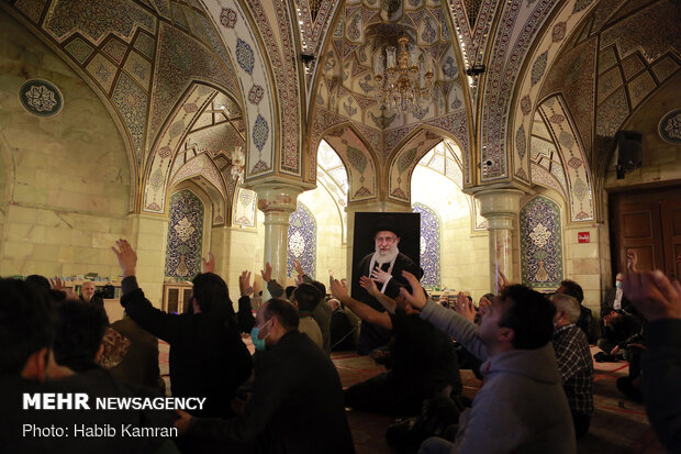 Ceremony of Gen. Soleimani, Abu Mahdi al-Muhandis in Syria