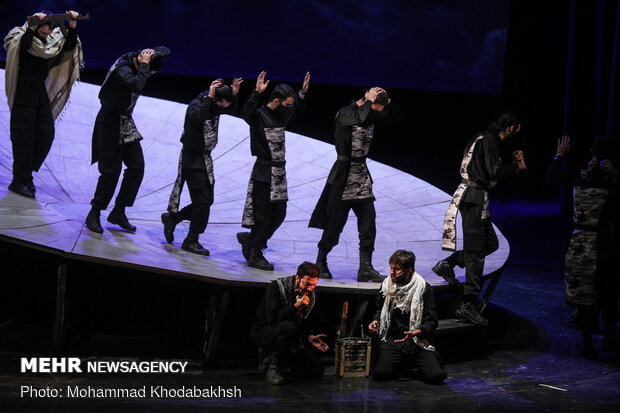 'Soldier' on stage in Tehran
