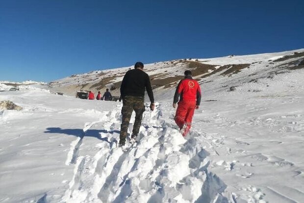 نجات ۲ کوهنورد گمشده در گلستان بعد از ۱۸ ساعت جستجو