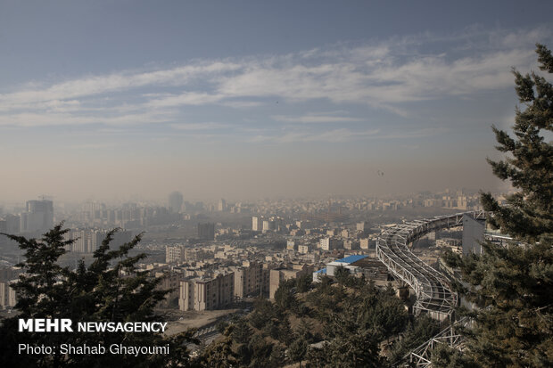 Severe air pollution hits Tehran
