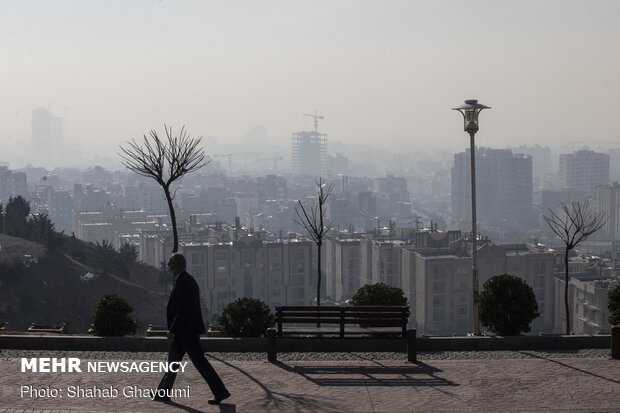 Severe air pollution hits Tehran
